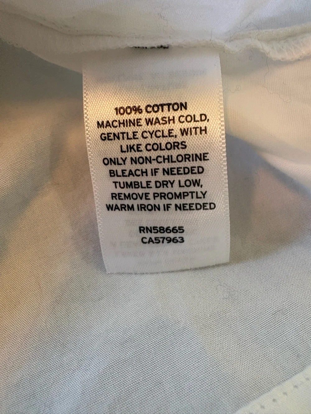 Abound Tie Front Cotton Poplin Crop Top White Large NWT - Picture 9 of 9